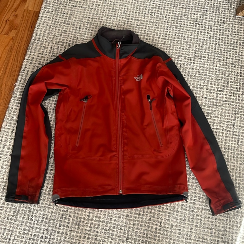 Men’s TNF The North Face 61661 Summit Series Jacket Medium Burnt Orange